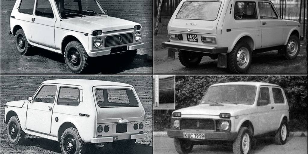 Нива прототип фото Экспериментальный образец LADA Niva десятилетней давности был опубликован в сети