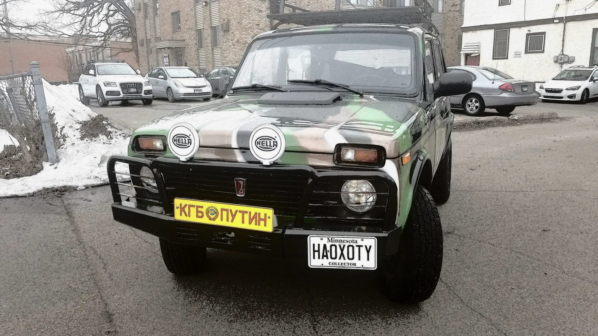 Нива путина фото Lada 4x4 3D 2.6 бензиновый 1991 Камуфляжка Путинка на DRIVE2