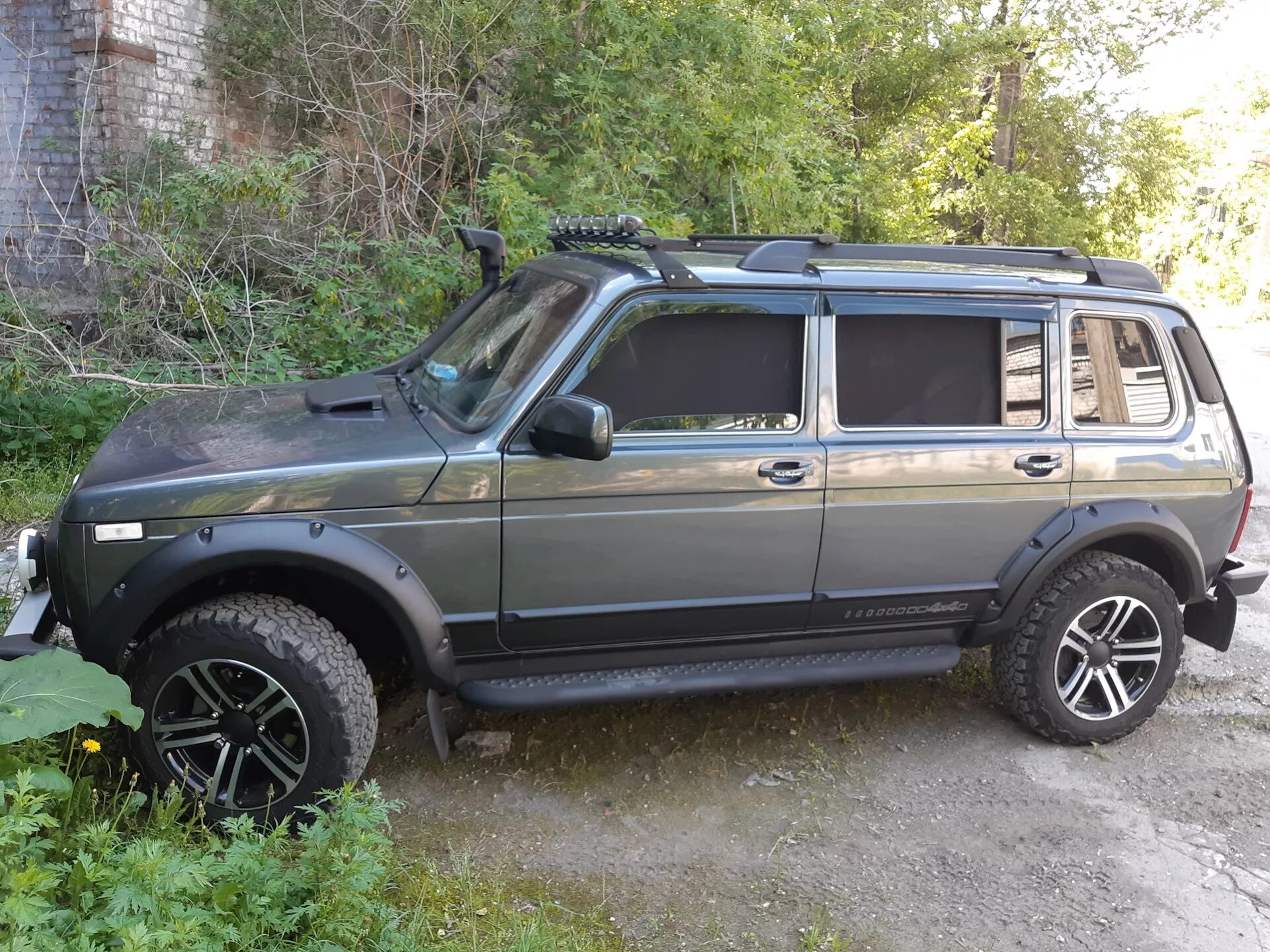Нива пять дверей тюнинг Тюнинг нивы "Тополь" - Lada 4x4 5D, 1,7 л, 2017 года тюнинг DRIVE2