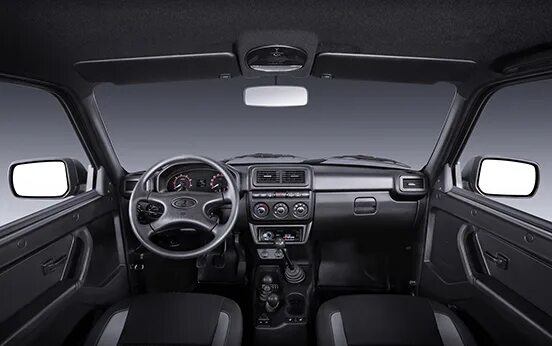 Нива пятидверка 2024 фото салона Лимитированная партия внедорожников LADA NIVA Legend BLACK