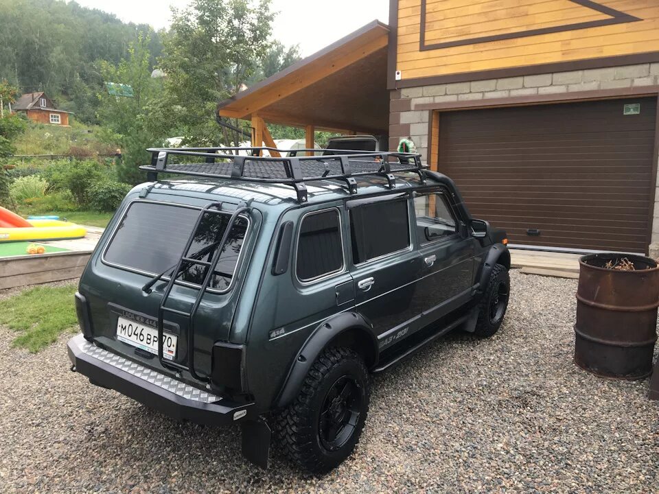 Нива пятидверка тюнинг Запись 15. Продаётся боевой друг! - Lada 4x4 5D, 1,7 л, 2010 года продажа машины
