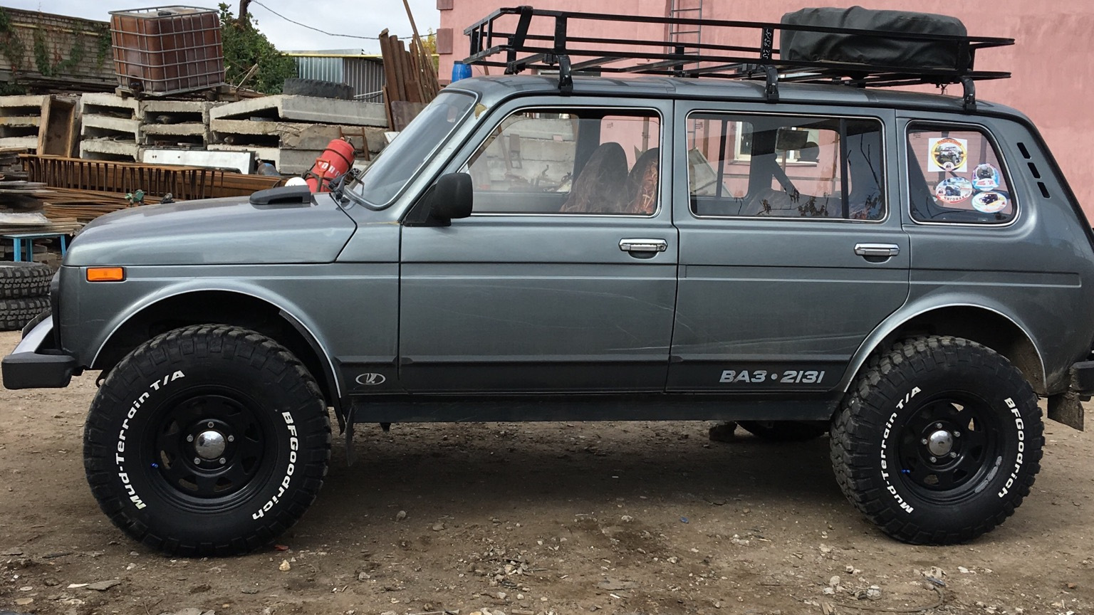 Нива пятидверка тюнинг для бездорожья Lada 2131 1.8 бензиновый 2013 на DRIVE2