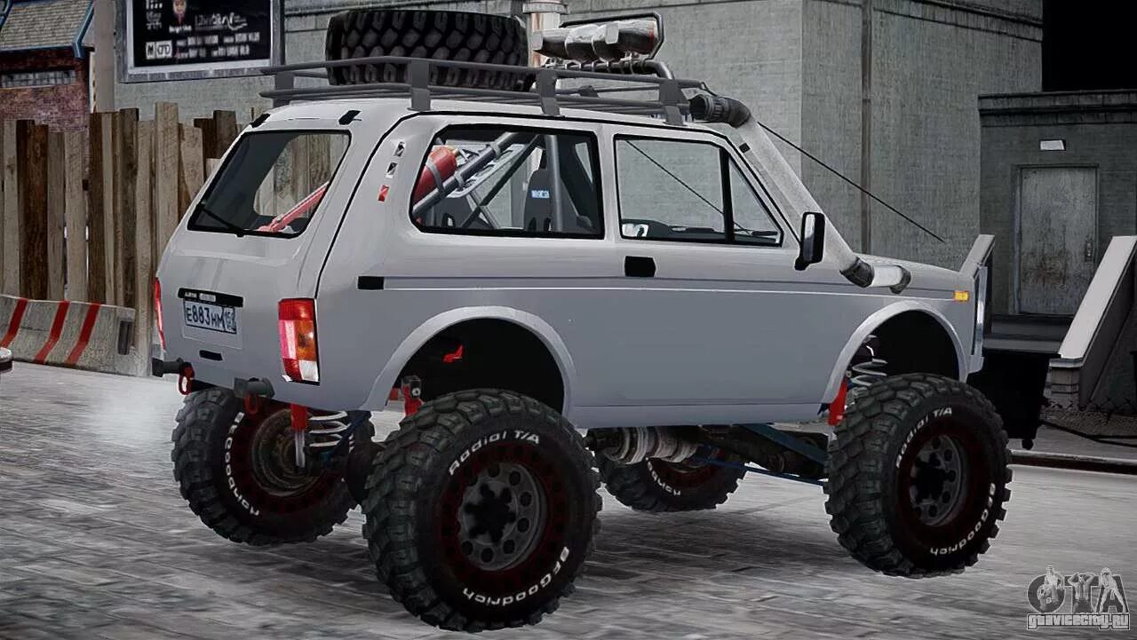 Нива пятидверка тюнинг для бездорожья ВАЗ Нива 21213 v2 для GTA 4