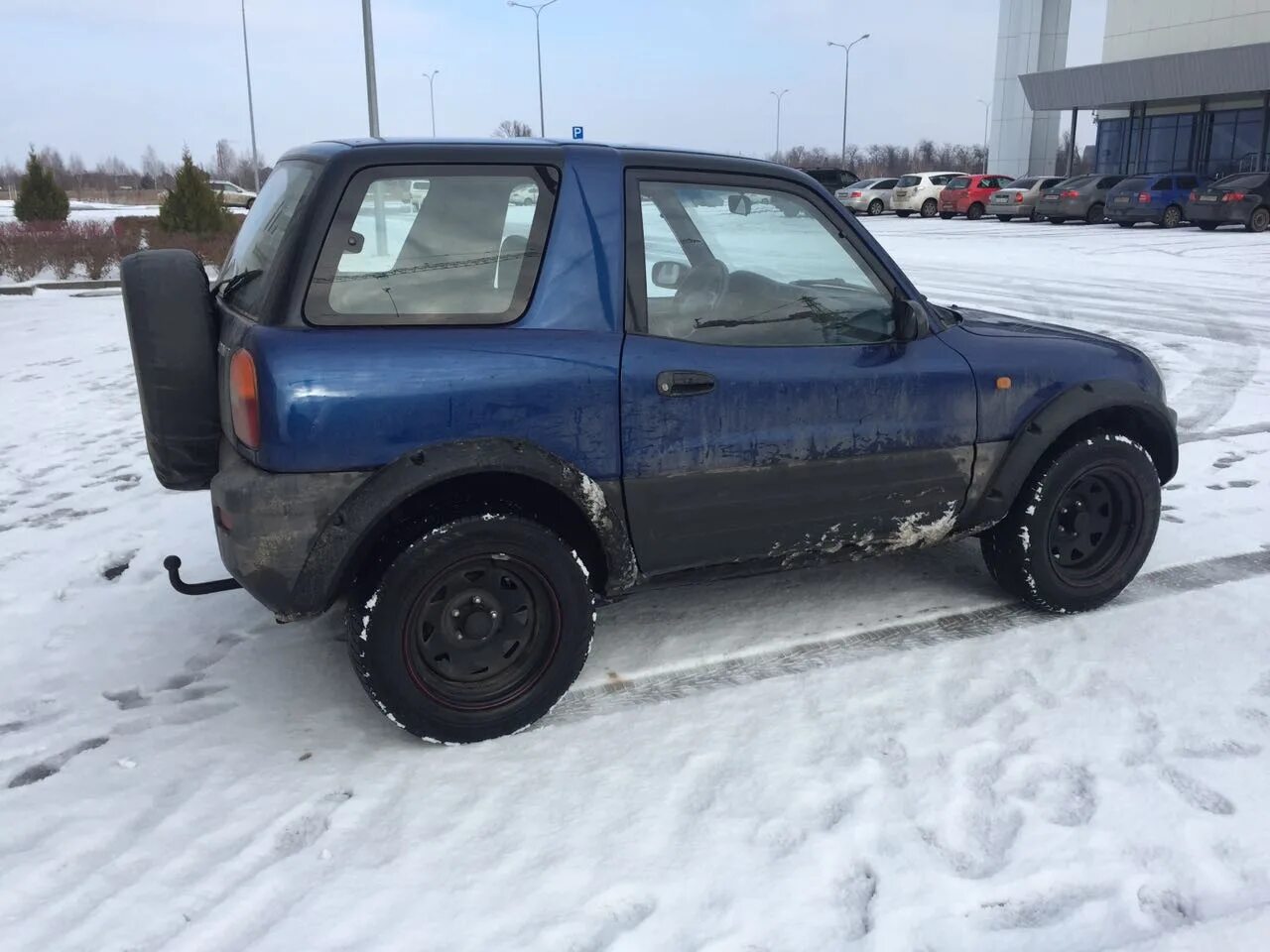 Нива рав 4 фото Расширители арок Lapter Нива на Rav4 - Toyota RAV4 (I), 2 л, 1999 года стайлинг 