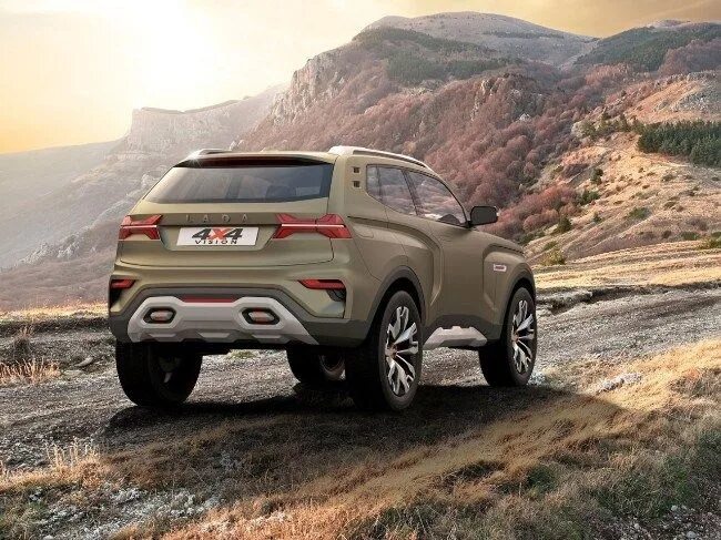 Нива рав 4 фото Lada 4x4 Vision - Svelata a Mosca l'erede della Niva - Quattroruote.it 4x4, Suv