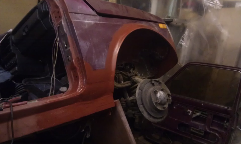 Нива ремонт своими руками видео Восстановление кузова НИВА - часть 9 - Lada 4x4 3D, 1,7 л, 2000 года кузовной ре
