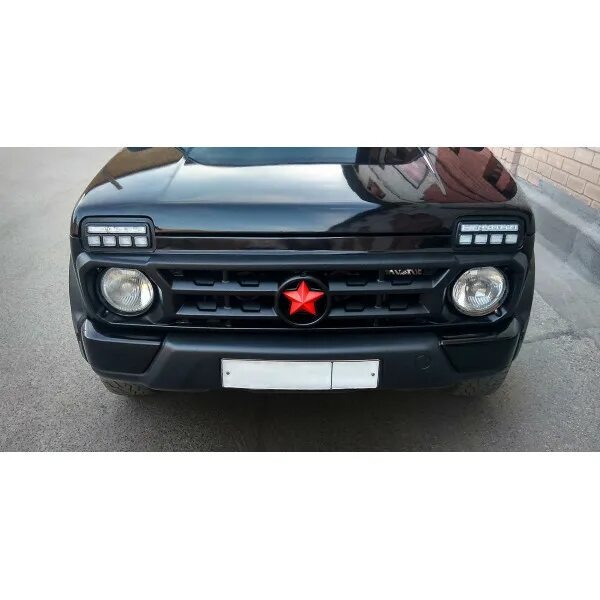 Нива решетка радиатора тюнинг купить Облицовка радиатора LADA 4x4