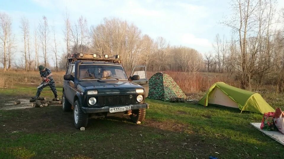 Нива рыбалка фото Рыбалка (Нива, пила, 2 удочки) - Lada 4x4 3D, 1,7 л, 2011 года путешествие DRIVE