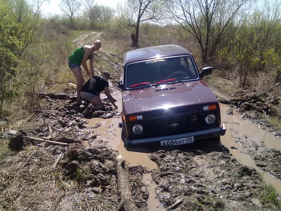 Нива рыбалка фото Съездил на рыбалку - Lada 4x4 3D, 1,7 л, 2011 года покатушки DRIVE2