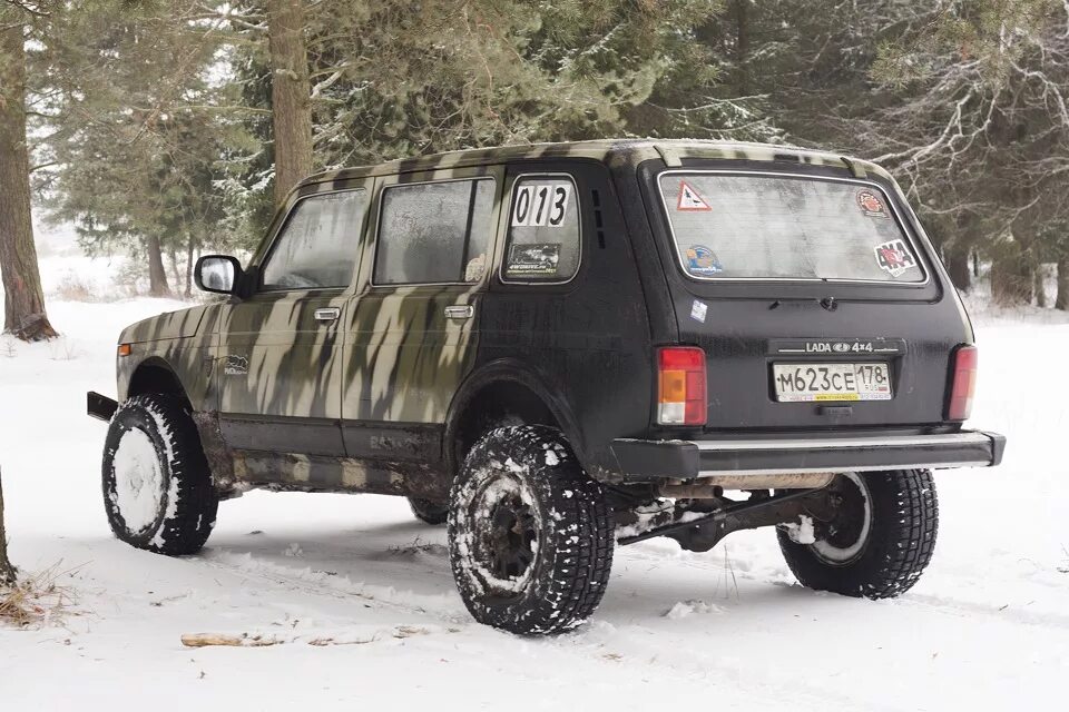 Нива рысь фото Восстановление после ДТП - Lada 4x4 5D, 1,7 л, 2012 года кузовной ремонт DRIVE2