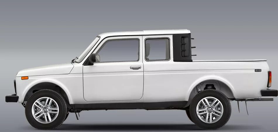 Нива с боку фото LADA 4x4 в кузове пикап - DRIVE2