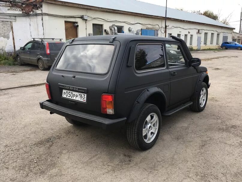 Нива с черной крышей фото Niva 3d Raptor U-Pol Black - DRIVE2