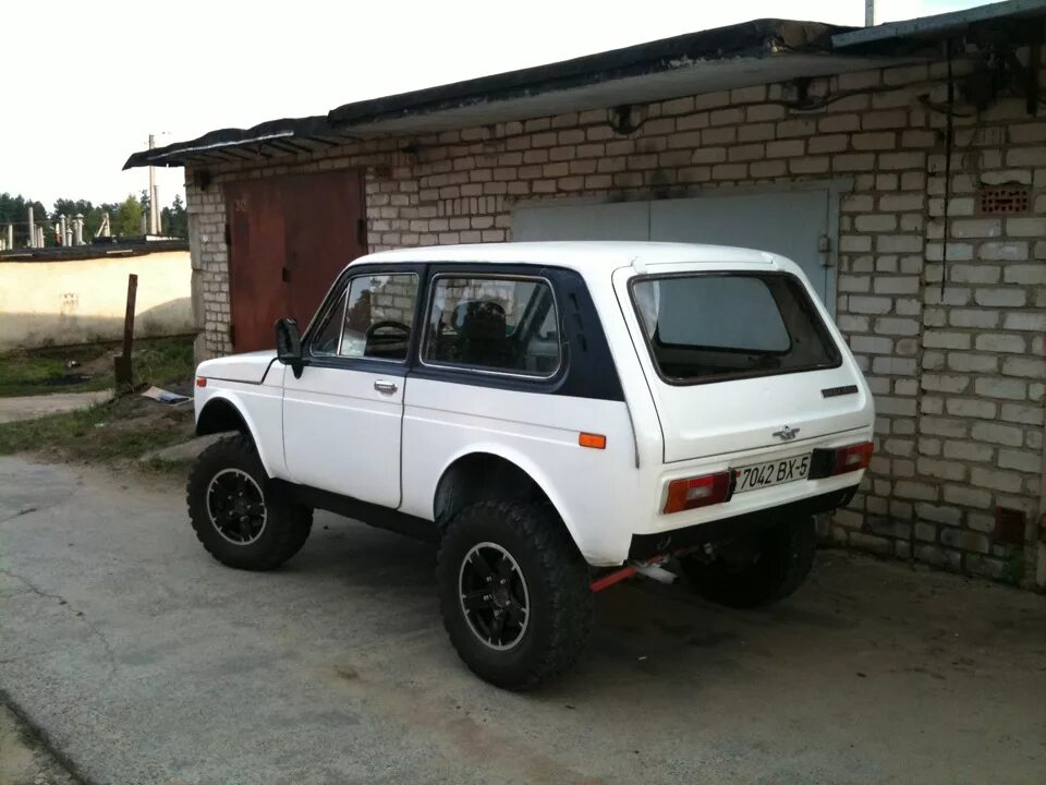 Нива с черной крышей фото Чернение - Lada 4x4 3D, 1989 года плановое ТО DRIVE2
