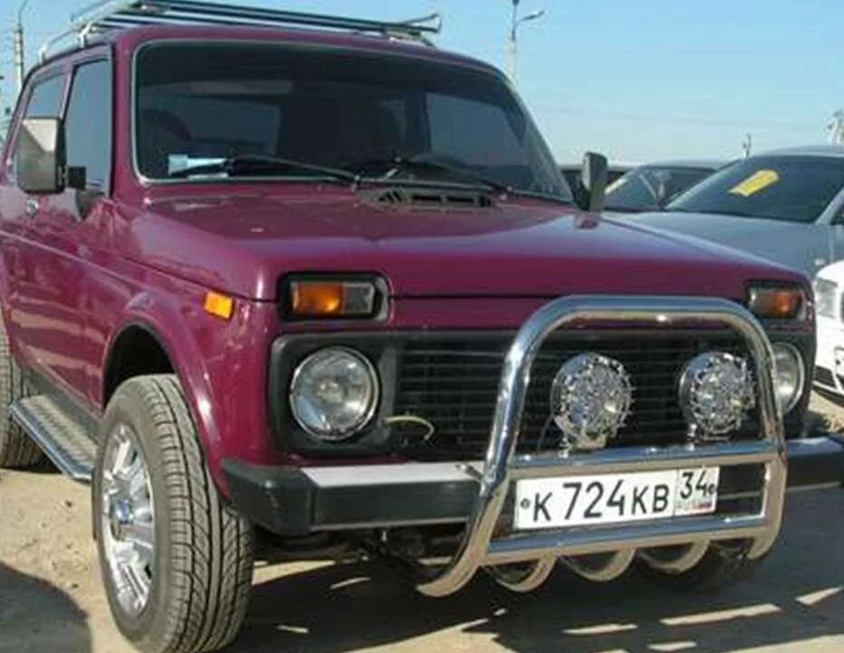 Нива с кенгурятником фото #775. Lada Niva 4x4 2121 Tuning RUSSIAN CARS - YouTube