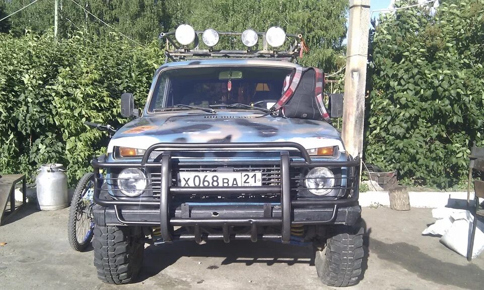 Нива с кенгурятником фото кенгурятник и фото - Lada 4x4 3D, 1,7 л, 1990 года стайлинг DRIVE2