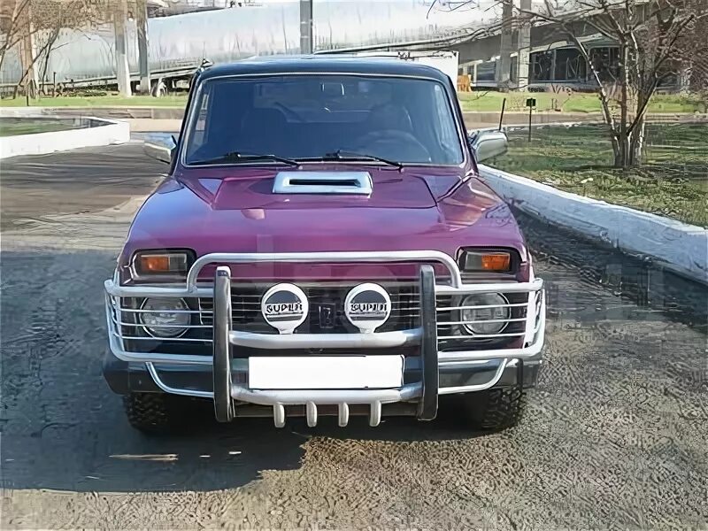 Нива с кенгурятником фото Продаю кенгурятник для всех модификаций Нивы 2121* - 2131 - Общение - Корзина - 