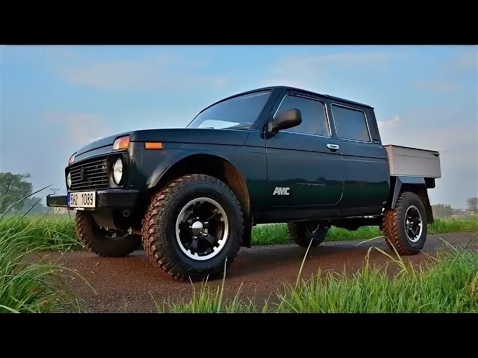 Нива с кузовом фото Lada Niva Cargo 234610 VIS 4x4 AMC HardCross - YouTube