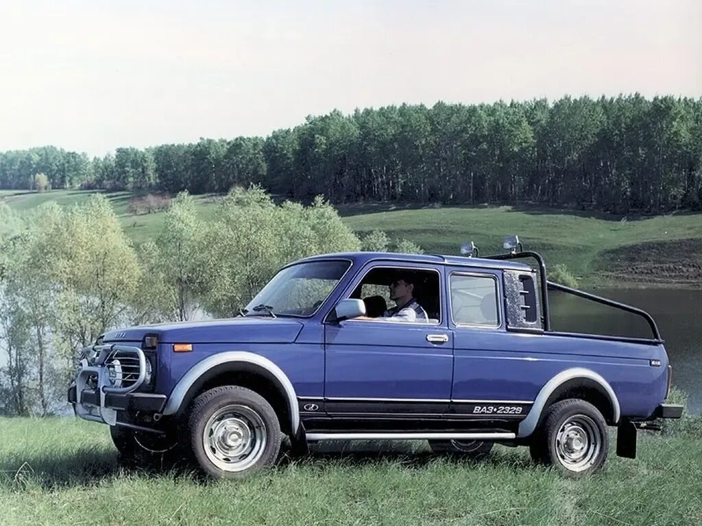 Нива с кузовом фото Лада Нива Пикап 1995, 1996, 1997, 1998, 1999, пикап, 1 поколение, 2329 техническ