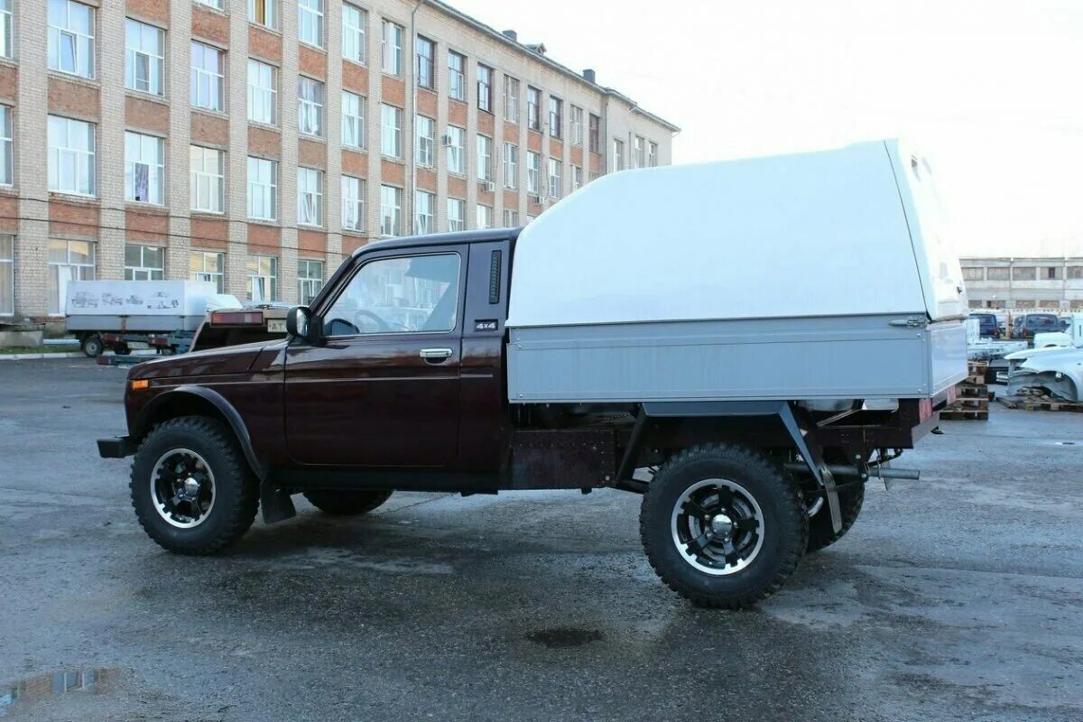 Нива с кузовом фото Двухдверный внедорожник Бронто Рысь Пикап