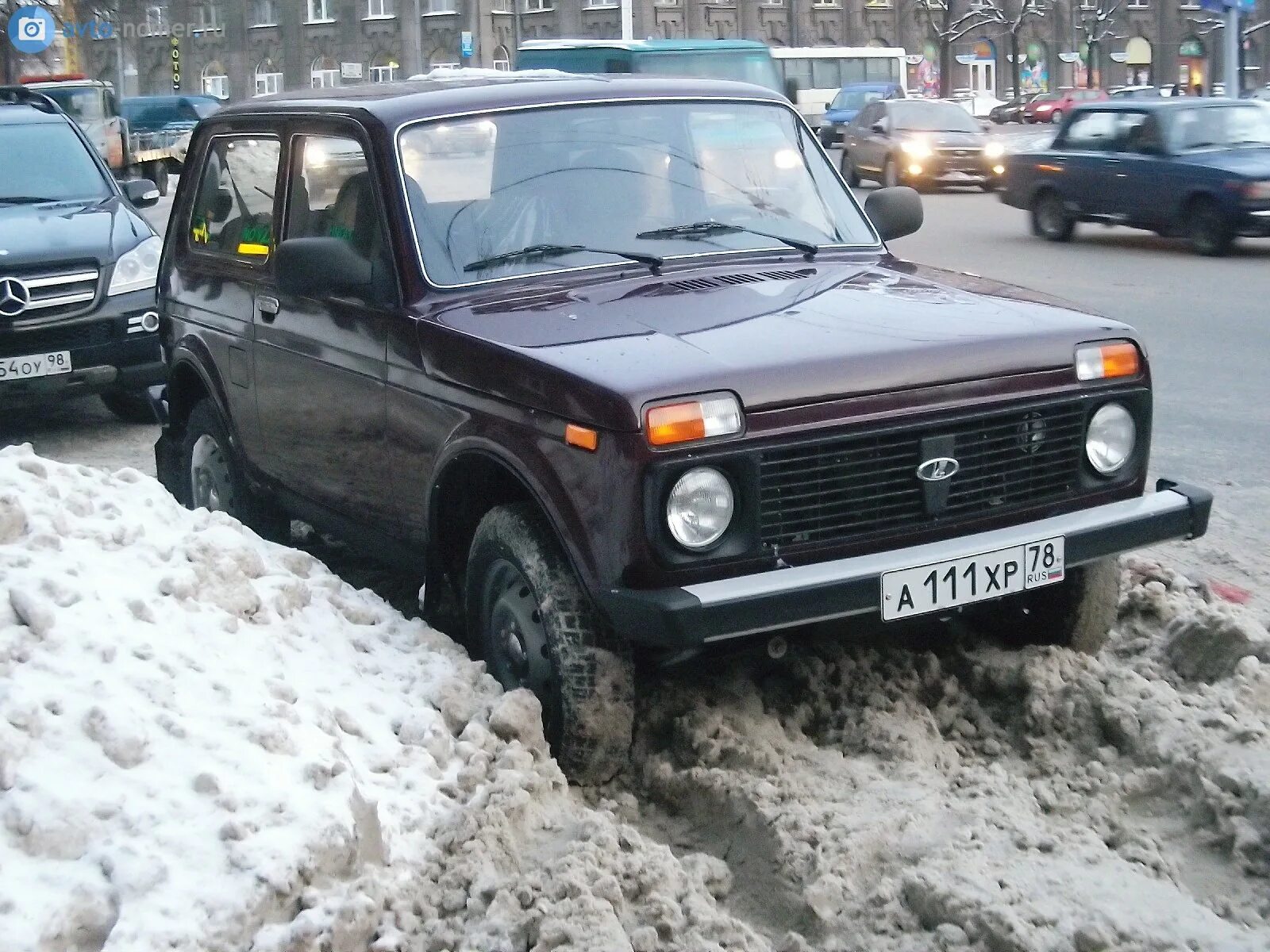 Нива с номером фото "а 111 хр 78" фото ВАЗ (Lada) 2121 Нива. Россия
