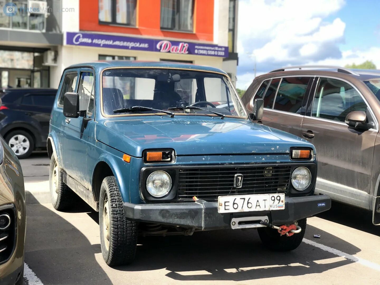 Нива с номером фото "е 676 ат 99" фото ВАЗ (Lada) 2121 Нива. Россия