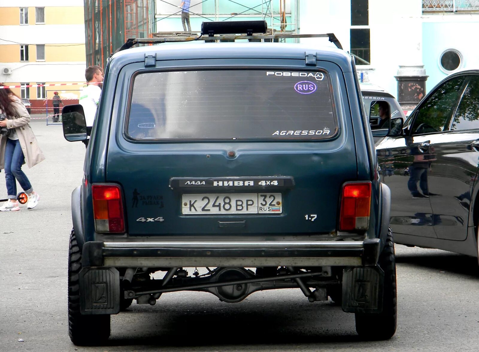 Нива с номером фото "к 248 вр 32" фото ВАЗ (Lada) 2121 Нива. Россия