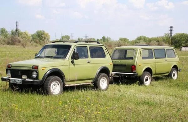 Нива с прицепом фото Нива с прицепом - DRIVE2
