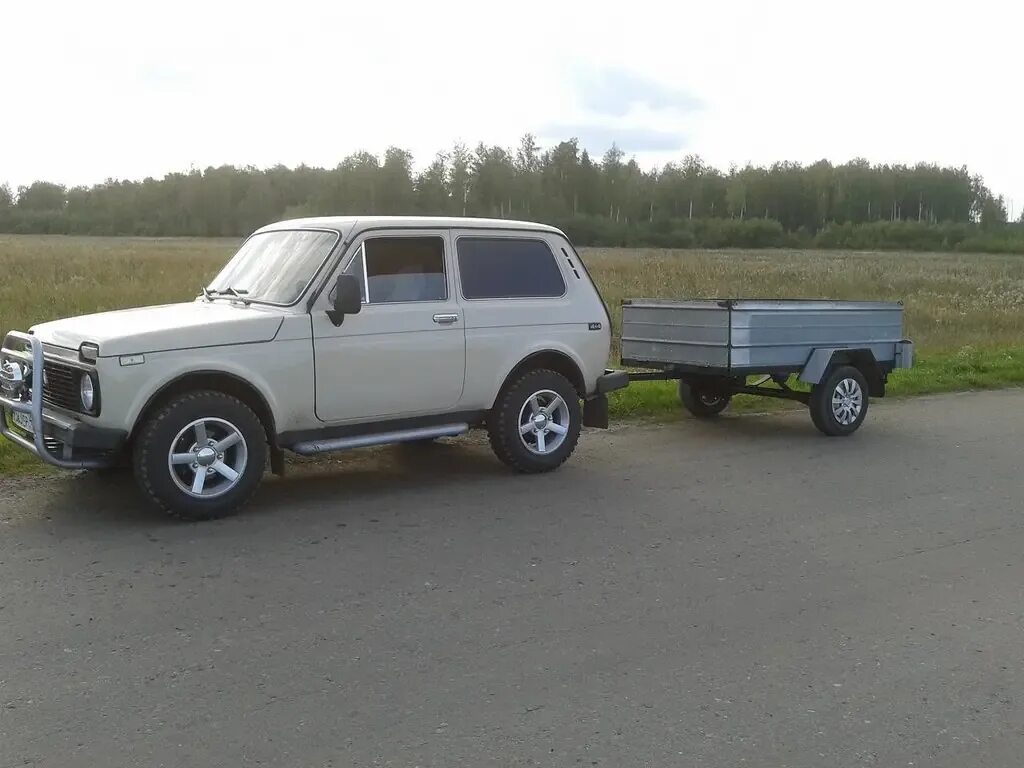 Нива с прицепом фото Прицеп для нивы шевроле какой выбрать - КарЛайн.ру