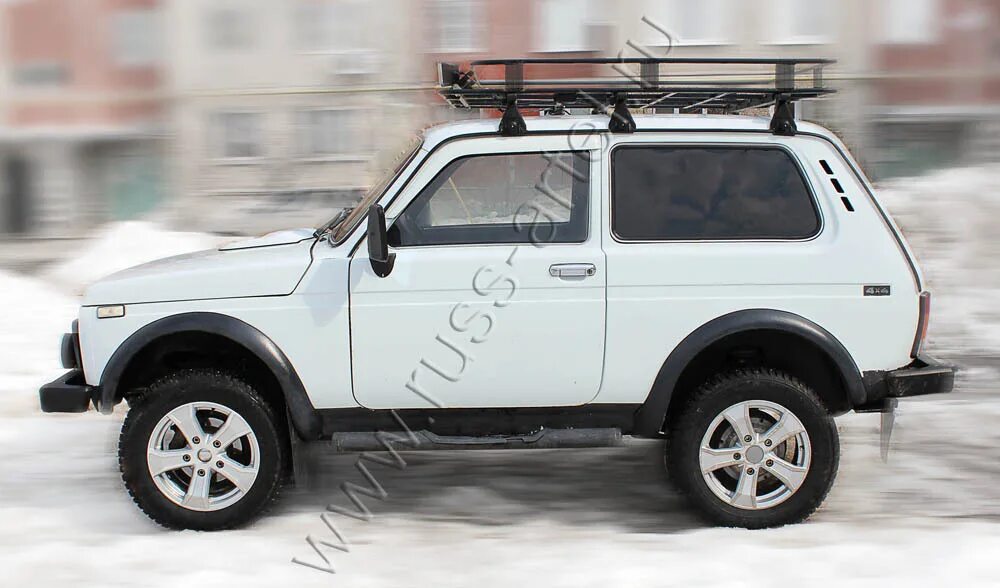 Нива с расширителями арок фото Расширители колесных арок Русская Артель Lada (ВАЗ) Нива купить по низкой цене в