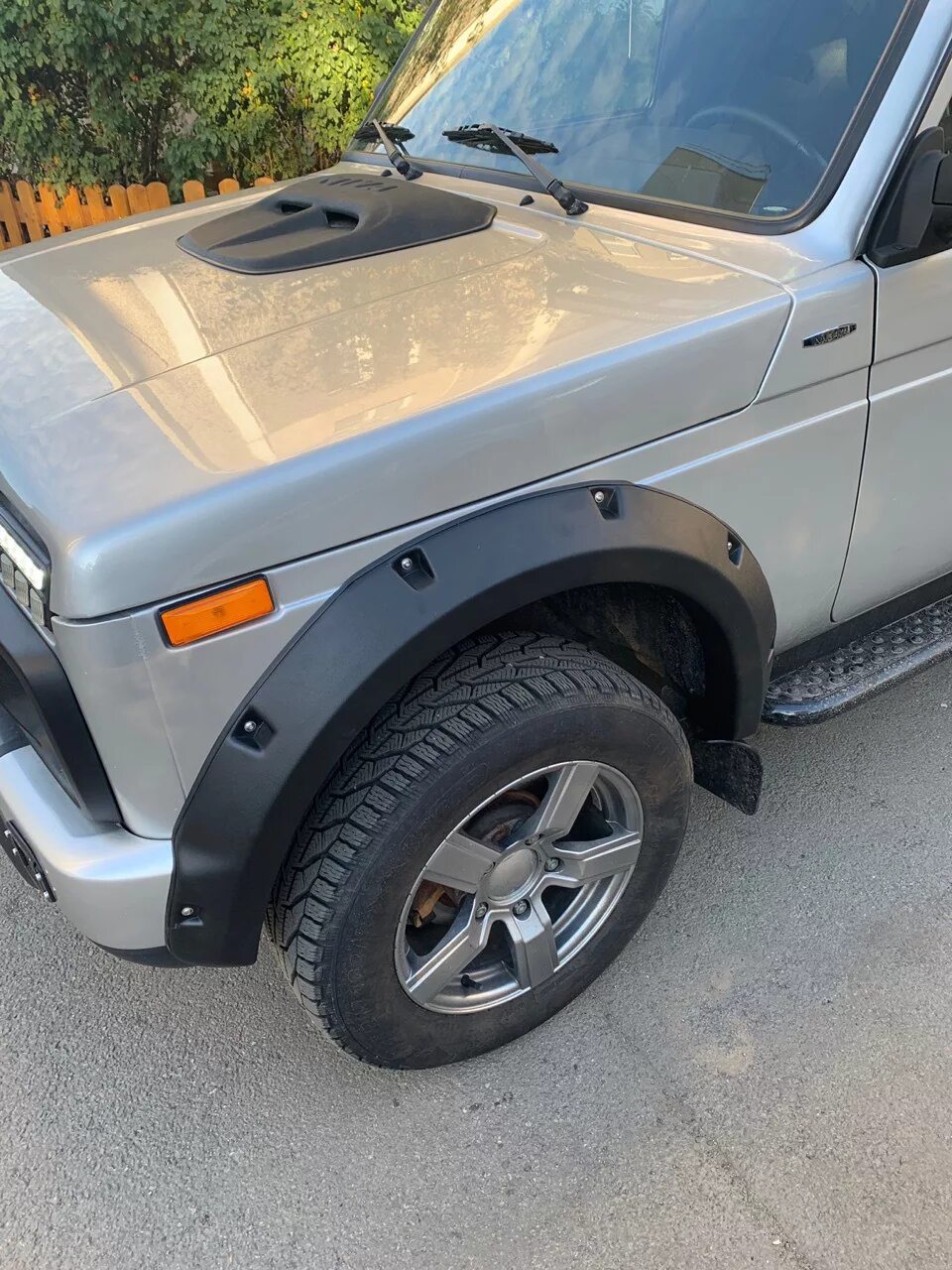 Нива с расширителями арок фото Кто ставил расширения на ниву Urban фирмы TORBIK - Lada 4x4 3D, 1,7 л, 1997 года