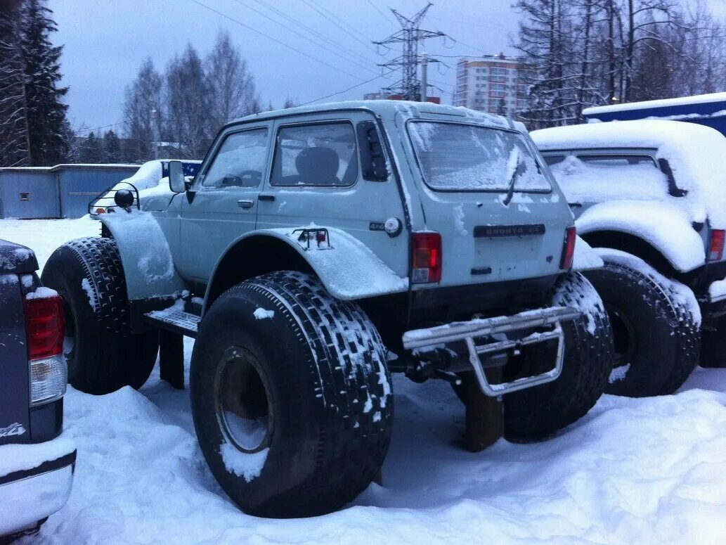 Нива с широкими колесами фото Купить б/у Lada (ВАЗ) 2121 (4x4) I Рестайлинг 1.7 MT (79 л.с.) 4WD бензин механи