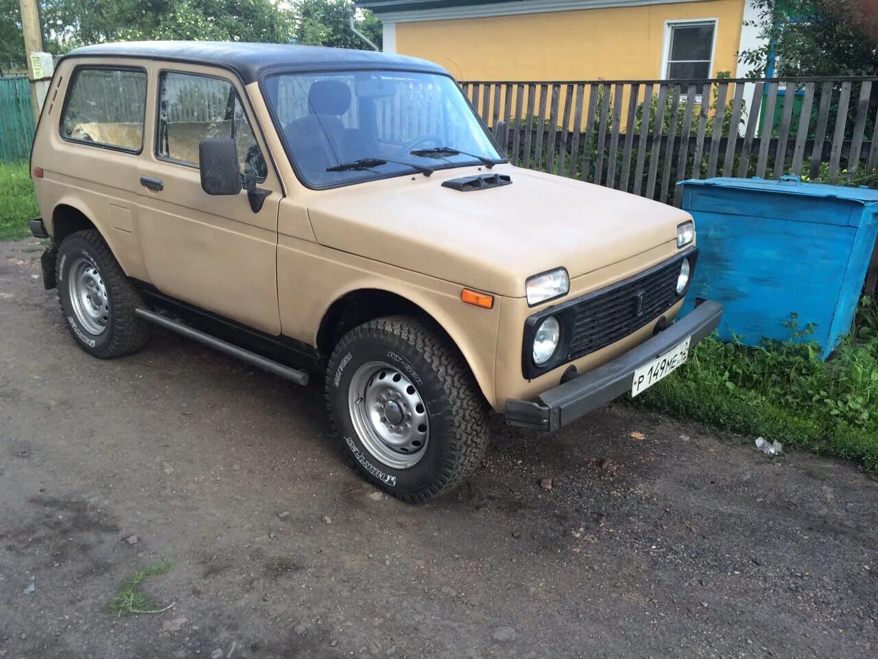 Нива сафари фото Нивас покрашен и обут. - Lada 4x4 3D, 1,6 л, 1988 года стайлинг DRIVE2
