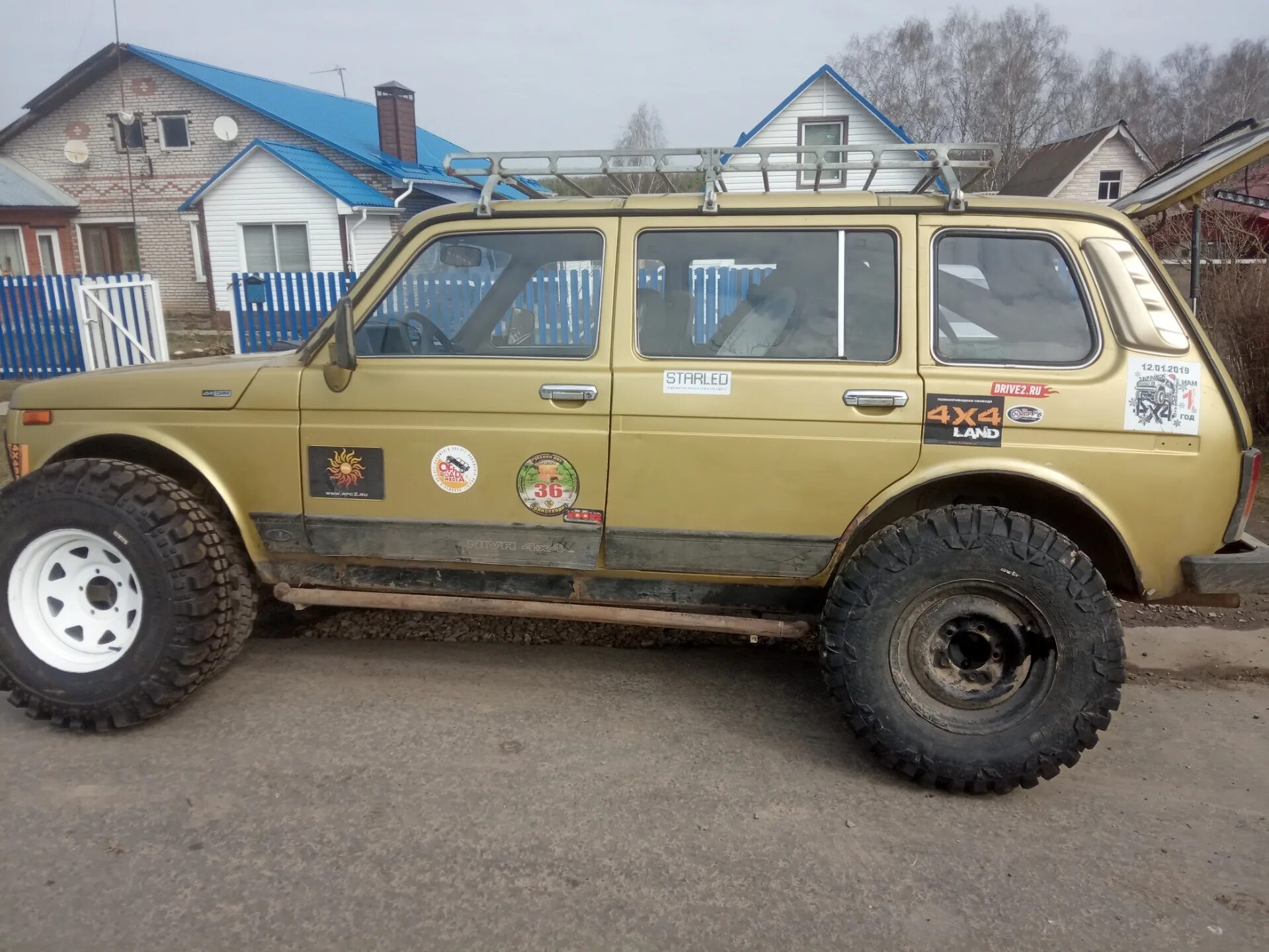 Нива сафари фото Сафари 510 на длинную Ниву - Lada 2131, 1,8 л, 1999 года шины DRIVE2