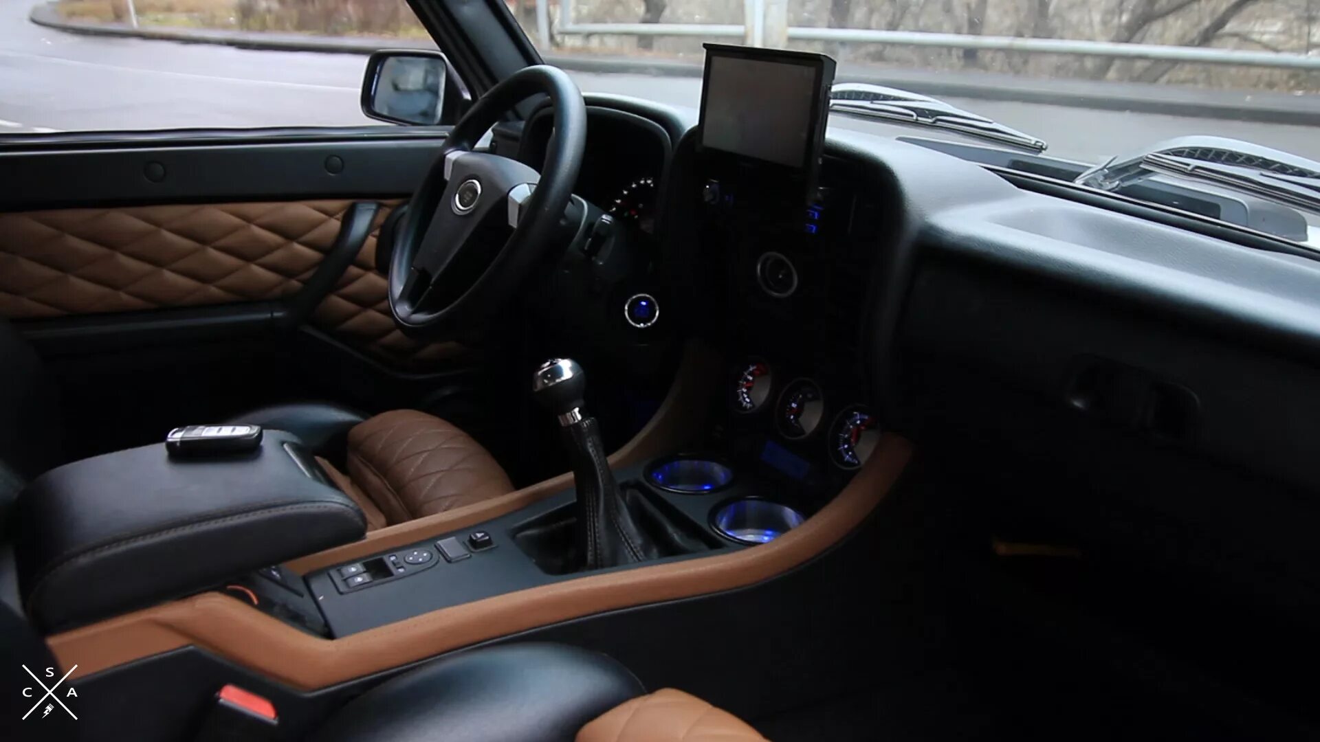 Нива салон внутри тюнинг Нива из Еревана - Сообщество "Автотюнинг" на DRIVE2