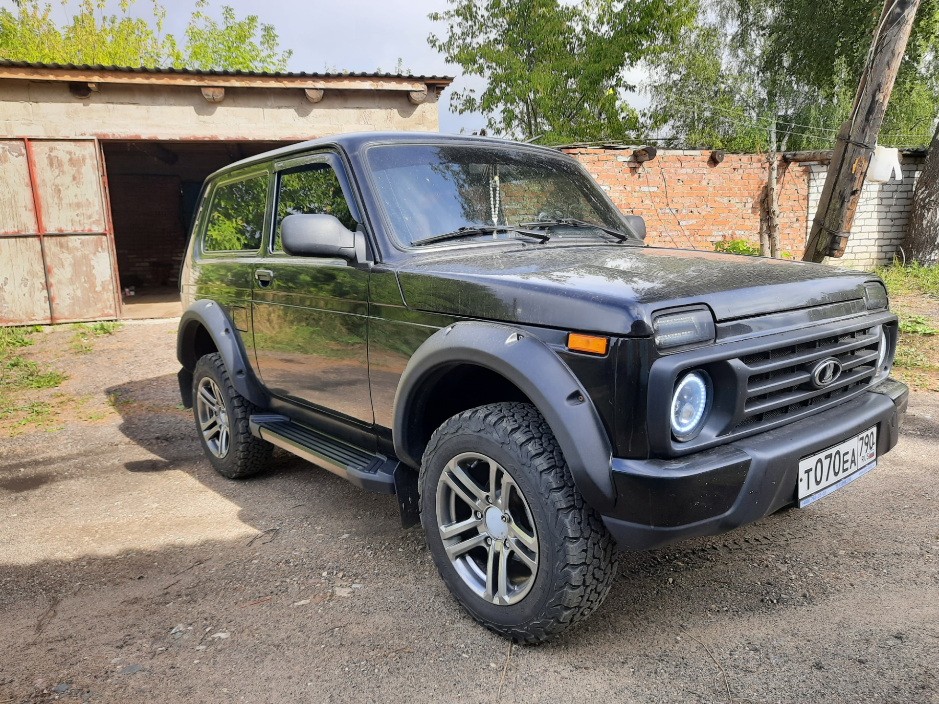 Нива самара фото Пороги RIVAL - Lada 4x4 3D, 1,7 л, 2015 года тюнинг DRIVE2