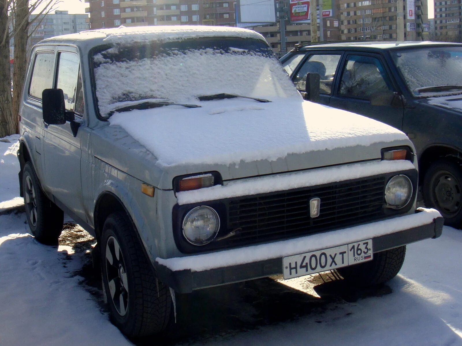 Нива самара фото "н 400 хт 163" фото ВАЗ (Lada) 2121 Нива. Россия