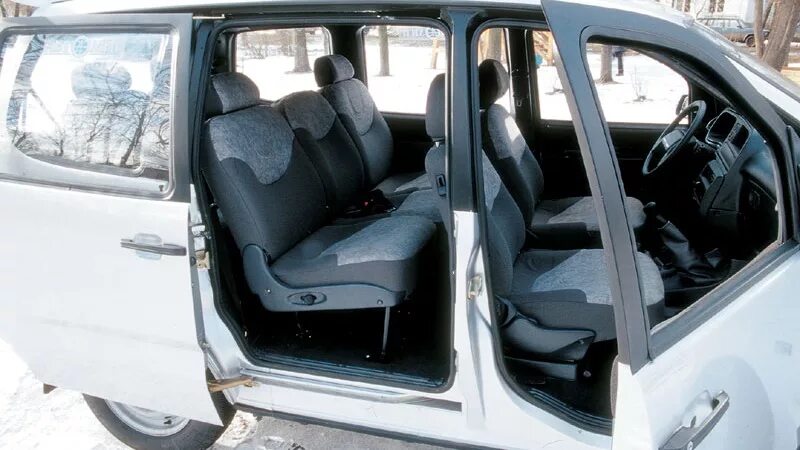 Нива семиместная фото Lada 2120 Надежда 1.8 бензиновый 2001 БездорожникВэн на DRIVE2