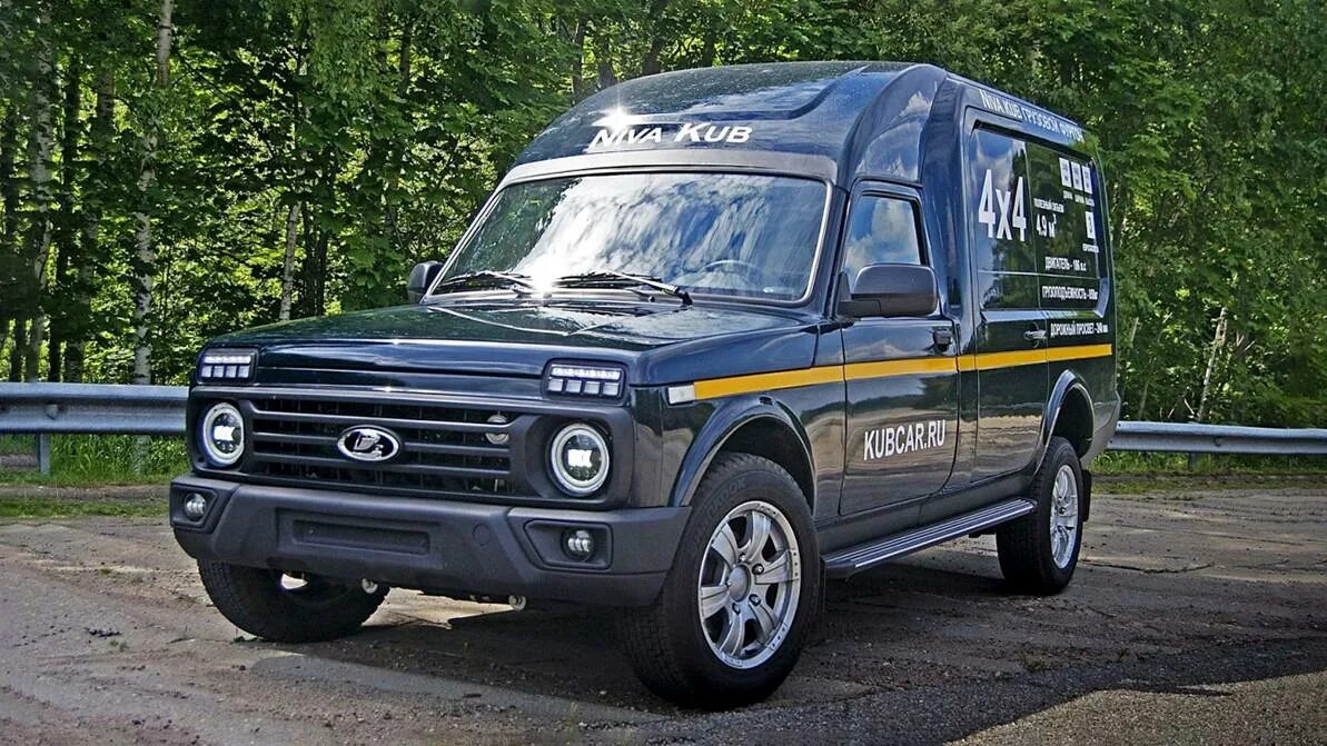 Нива семиместная фото Lada Niva превратилась в фургон - Kolesa.kz Почитать