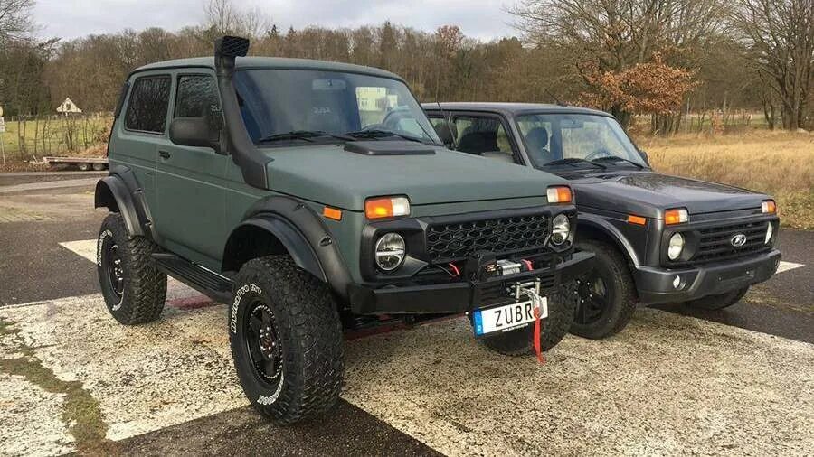 Нива shda тюнинг Немецкие тюнеры доработали Lada Niva Legend Новости авто Известия 25.01.2022