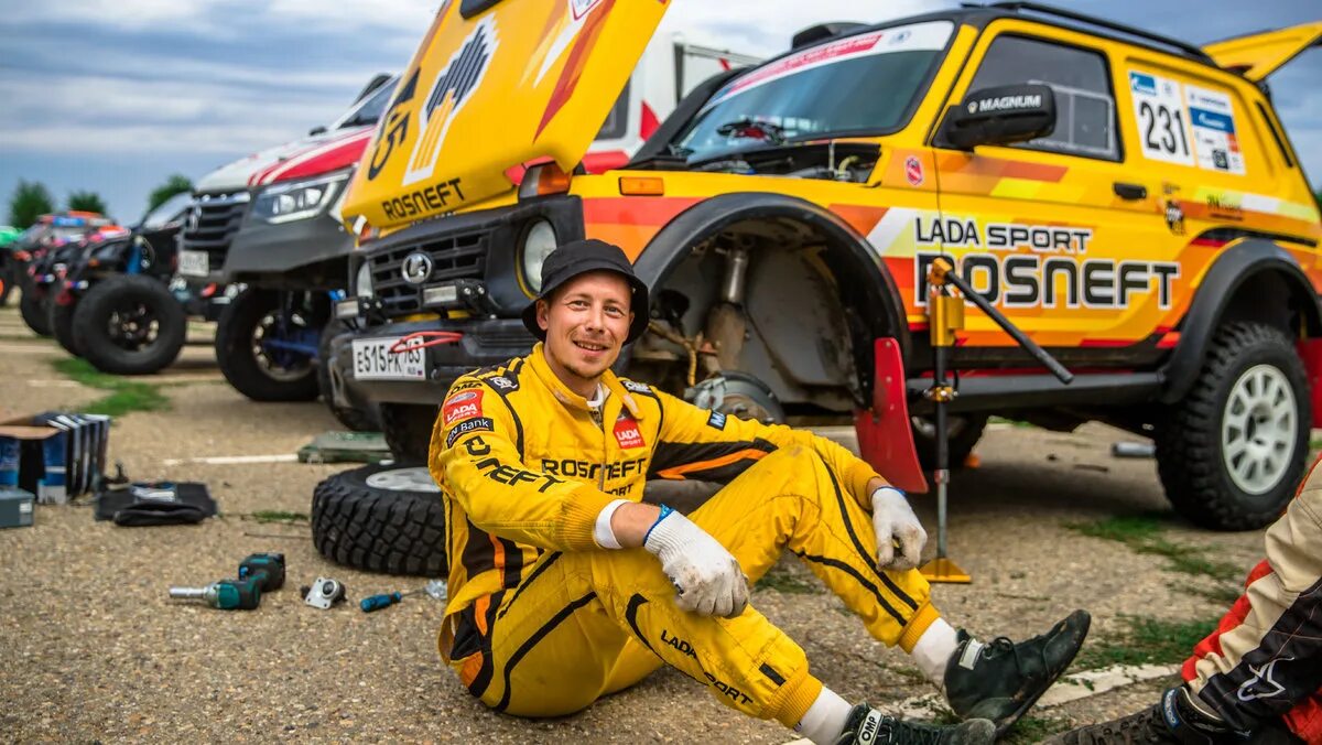 Нива шелковый путь фото Гоночная Niva Raid команды Lada Sport Rosneft - DRIVE2