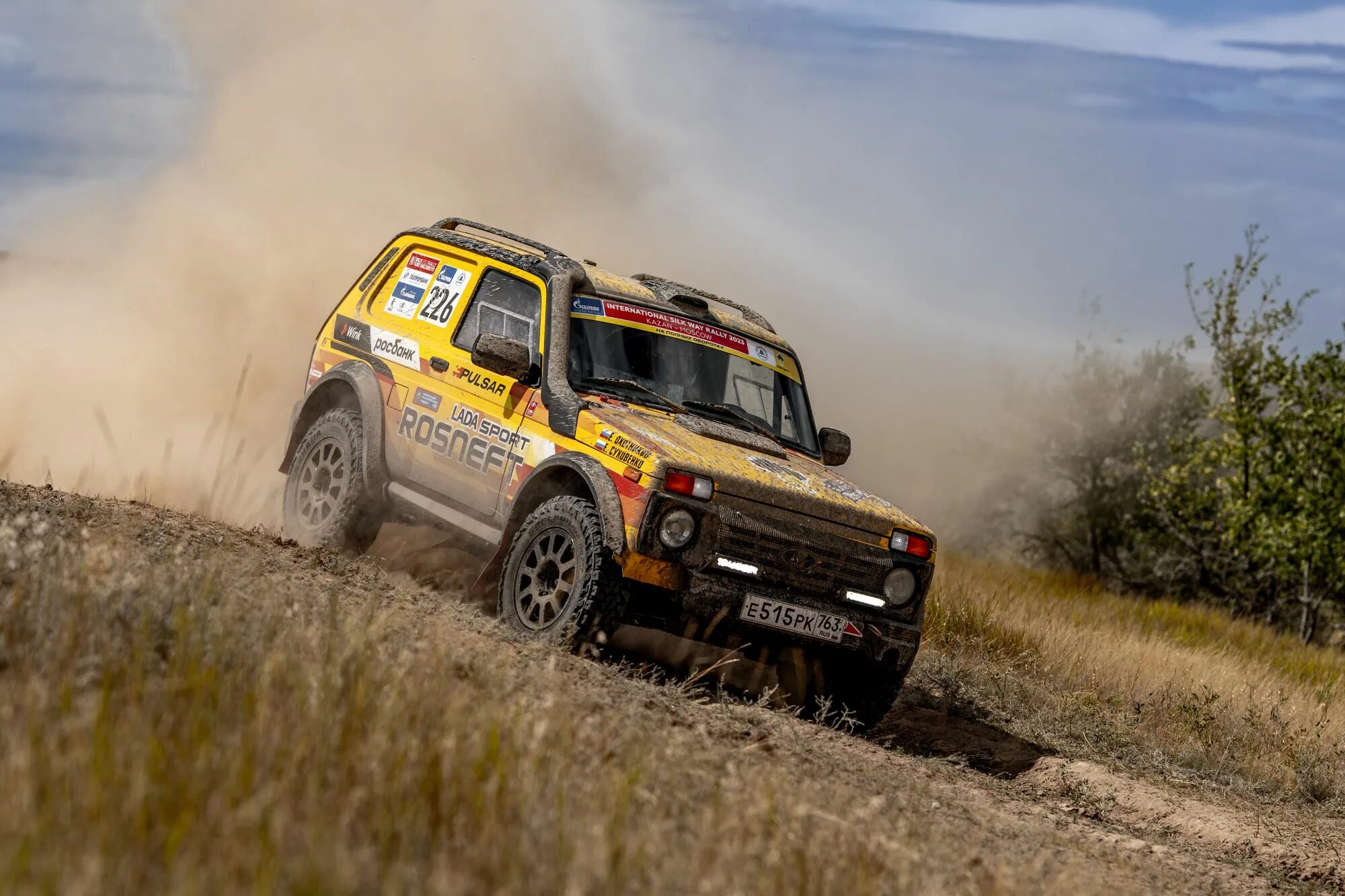 Нива шелковый путь фото LADA Sport ROSNEFT преодолела "Шёлковый путь"