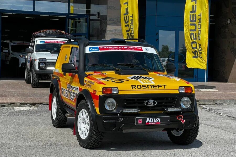 Нива шелковый путь фото LADA Sport ROSNEFT стартовала в ралли "Шелковый путь" - Газета.Ru Новости