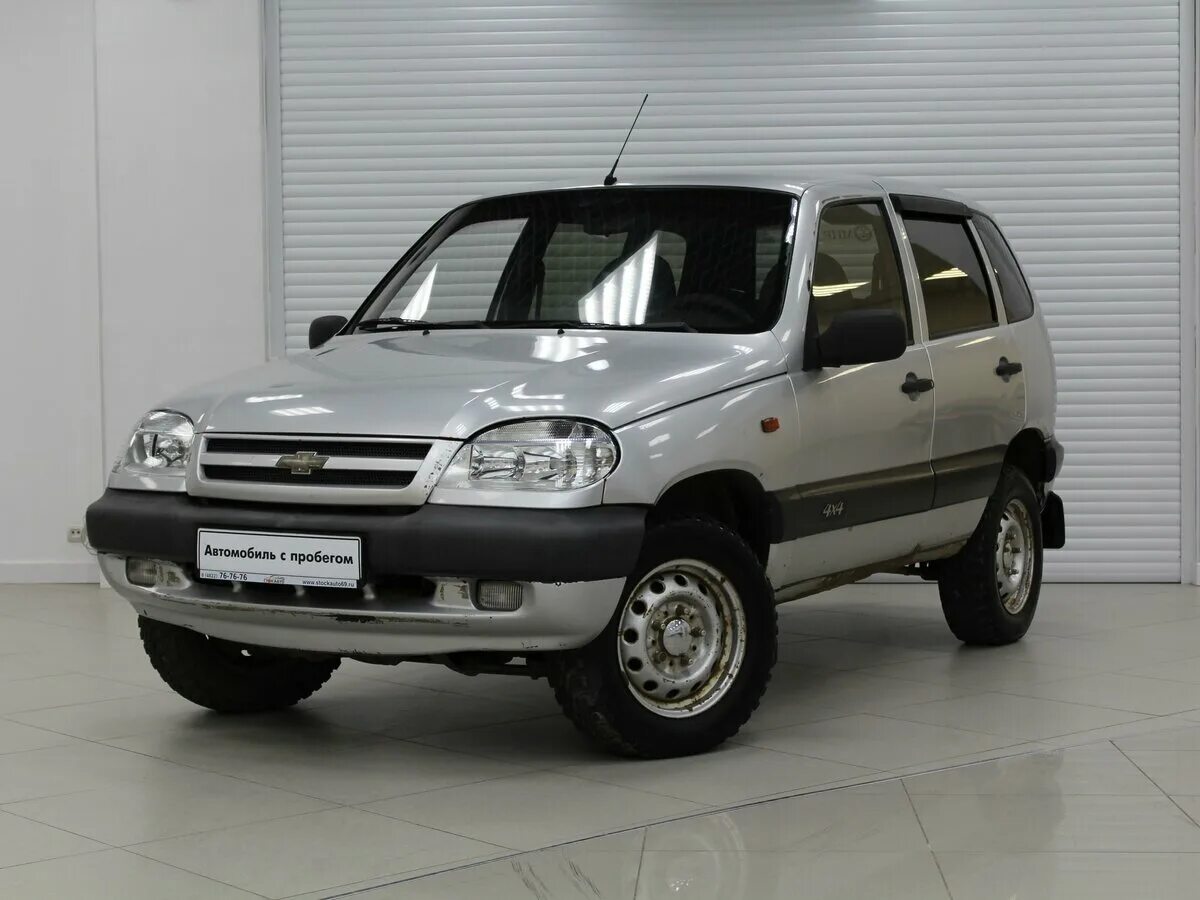 Нива шевроле 2004 года фото Купить б/у Chevrolet Niva I 1.7 MT (80 л.с.) 4WD бензин механика в Твери: серебр