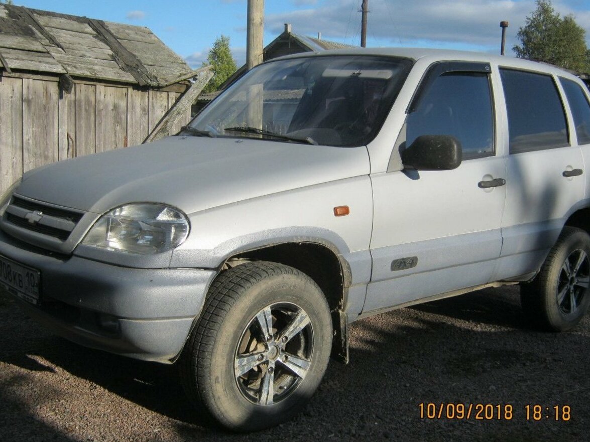 Нива шевроле 2006 фото Купить б/у Chevrolet Niva I 1.7 MT (80 л.с.) 4WD бензин механика в Олонце: серый