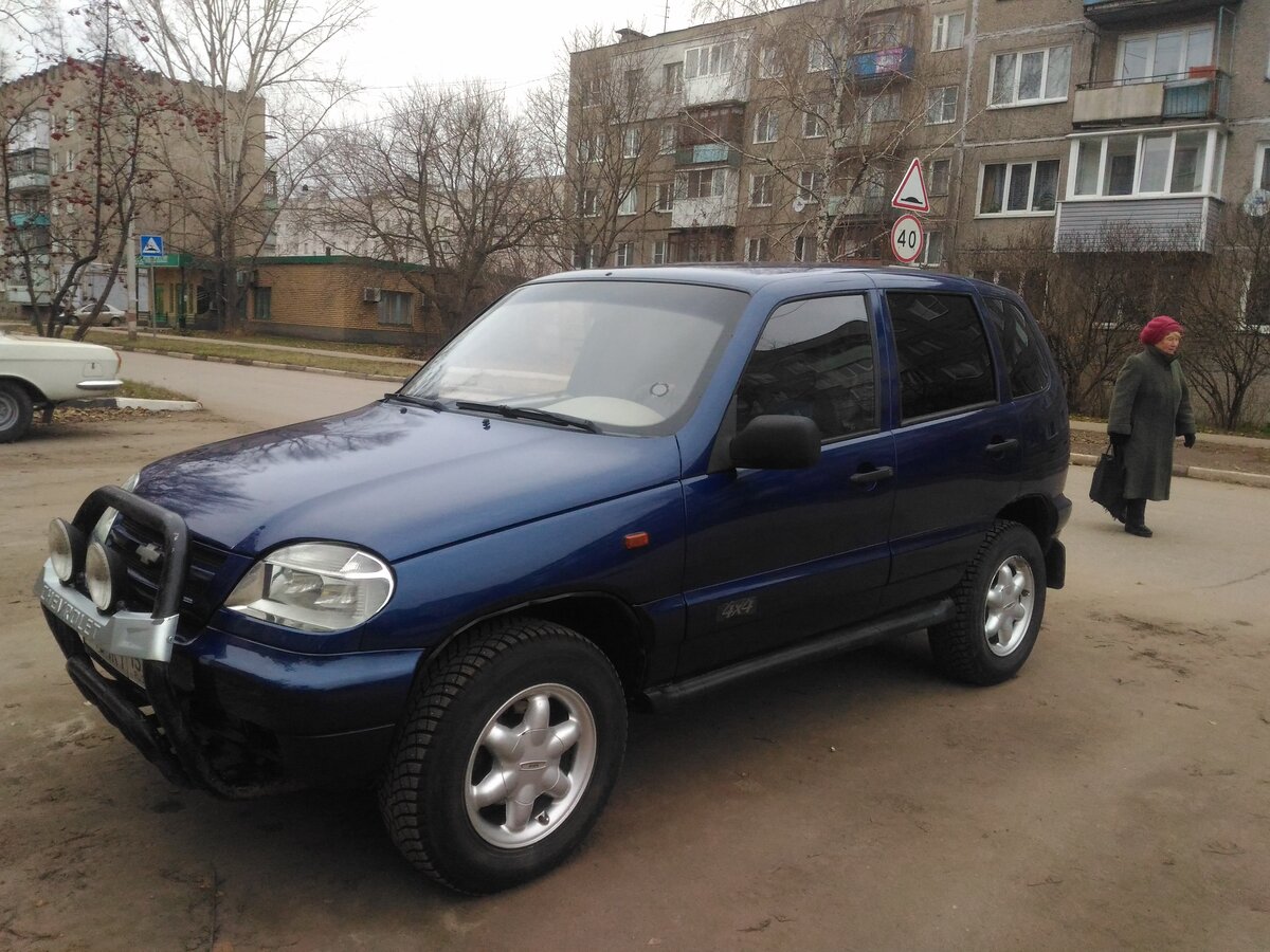 Нива шевроле 2006 фото Купить б/у Chevrolet Niva I 1.7 MT (80 л.с.) 4WD бензин механика на Бору: синий 