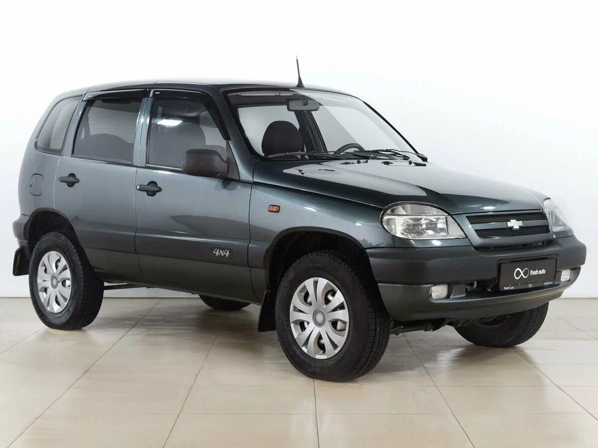 Нива шевроле 2006 фото Купить б/у Chevrolet Niva I 1.7 MT (80 л.с.) 4WD бензин механика в Воронеже: зел