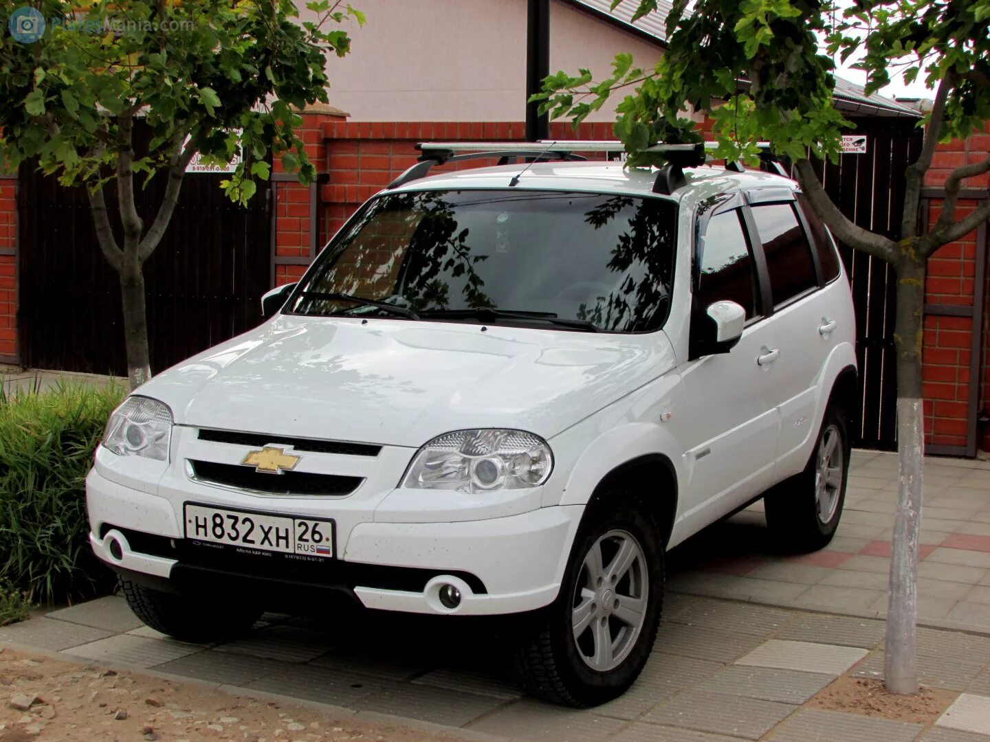 Нива шевроле 2123 фото "н 832 хн 26" фото Chevrolet 2123 Niva. Россия