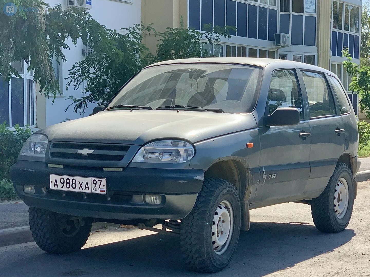 Нива шевроле 2123 фото "а 988 ха 97" фото Chevrolet 2123 Niva. Россия