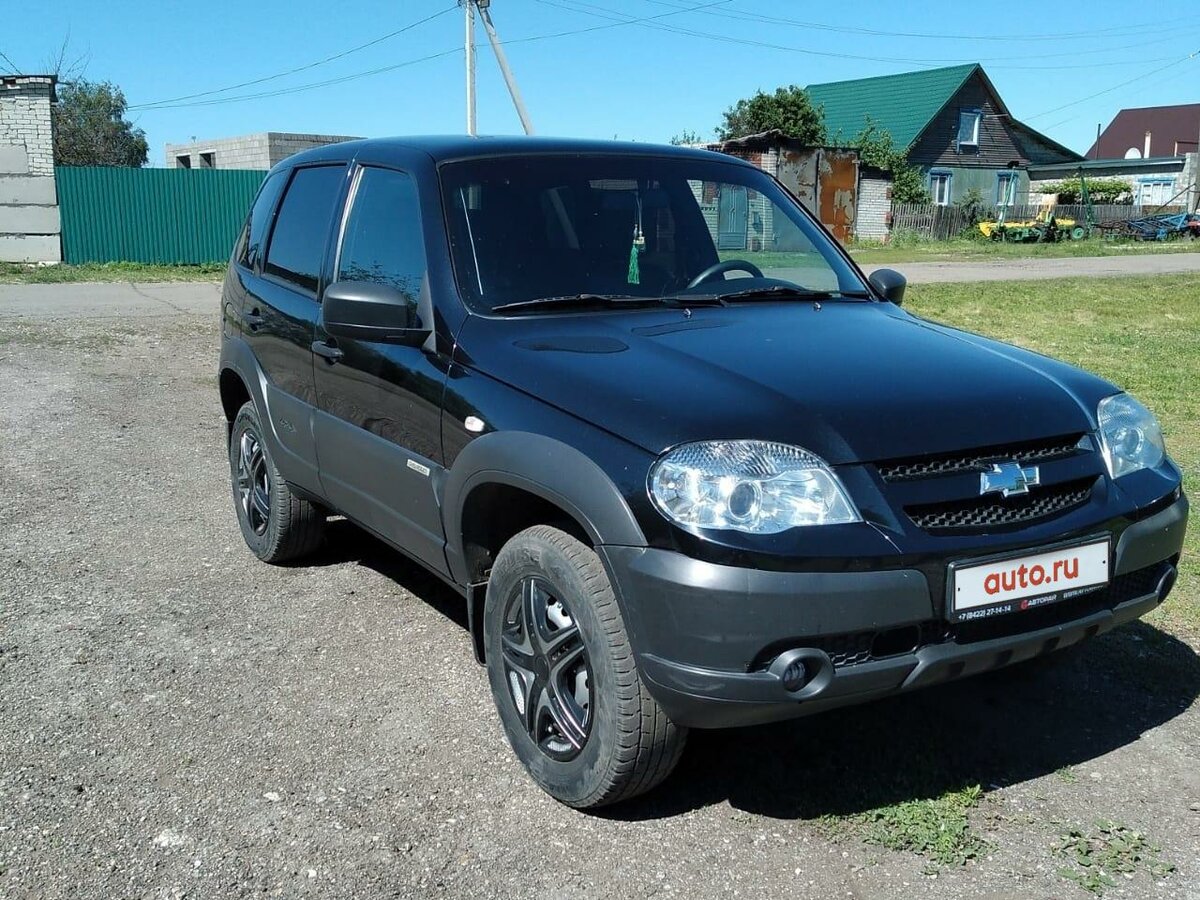Нива шевроле черная фото Купить б/у Chevrolet Niva I Рестайлинг 1.7 MT (80 л.с.) 4WD бензин механика в Сы