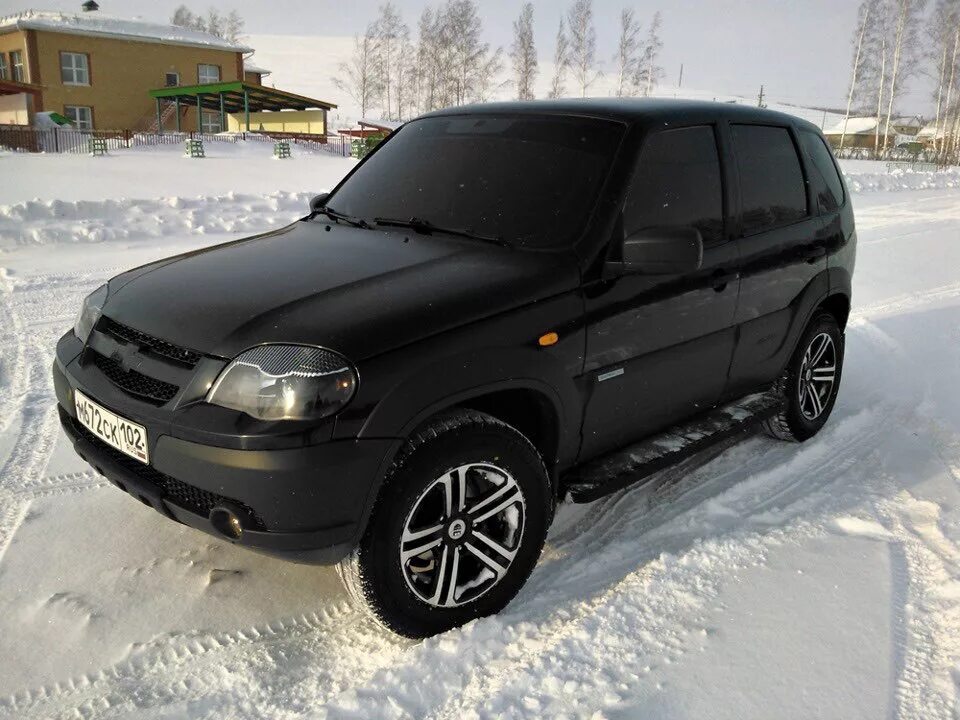 Нива шевроле черная фото Тюнинг - Chevrolet Niva, 1,7 л, 2011 года тюнинг DRIVE2